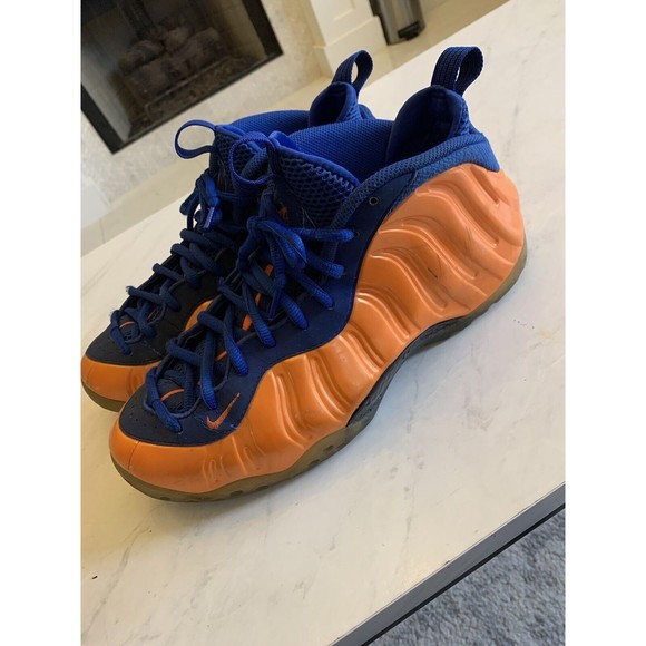 Size 11 - Nike Air Foamposite One Knicks 2014 - Picture 1 of 6